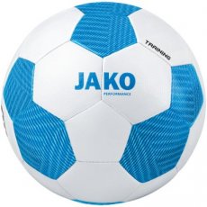 JAKO Trainingsbal Striker 2.0 wit/JAKO blauw maat 5
