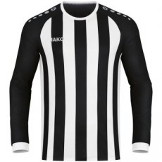 JAKO Shirt Inter LM zwart/wit/zilver