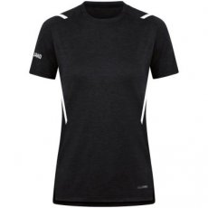 Artikel 6121-501 Dames JAKO T-shirt Challenge zwart gemeleerd/wit Dames