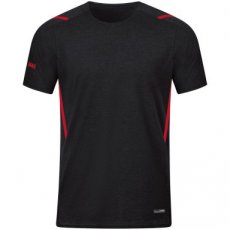 Artikel 6121-502 JAKO T-shirt Challenge zwart gemeleerd/rood