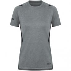 Artikel 6121-531 Dames JAKO T-shirt Challenge steengrijs gemeleerd/zwart Dames