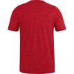 Artikel 6129-01 JAKO T-shirt PREMIUM BASICS rood gemeleerd