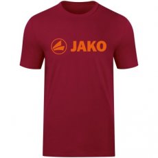 Artikel 6160-151 Heren JAKO T-Shirt Promo wijnrood/ fluo oranje