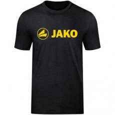 Artikel 6160-505 Heren JAKO T-Shirt Promo zwart gemêleerd/citroen