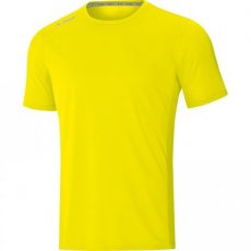 JAKO T-shirt RUN 2.0 fluo geel