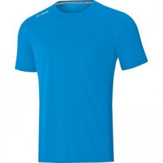 JAKO T-shirt RUN 2.0 JAKO blauw met borstlogo (geel)