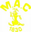 Artikel 7604-04 MAC JAKO Softshelljas TEAM met borstlogo (geel)