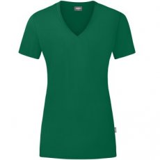 JAKO T-Shirt Organic groen Dames