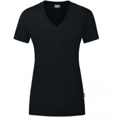 JAKO T-Shirt Organic zwart Dames